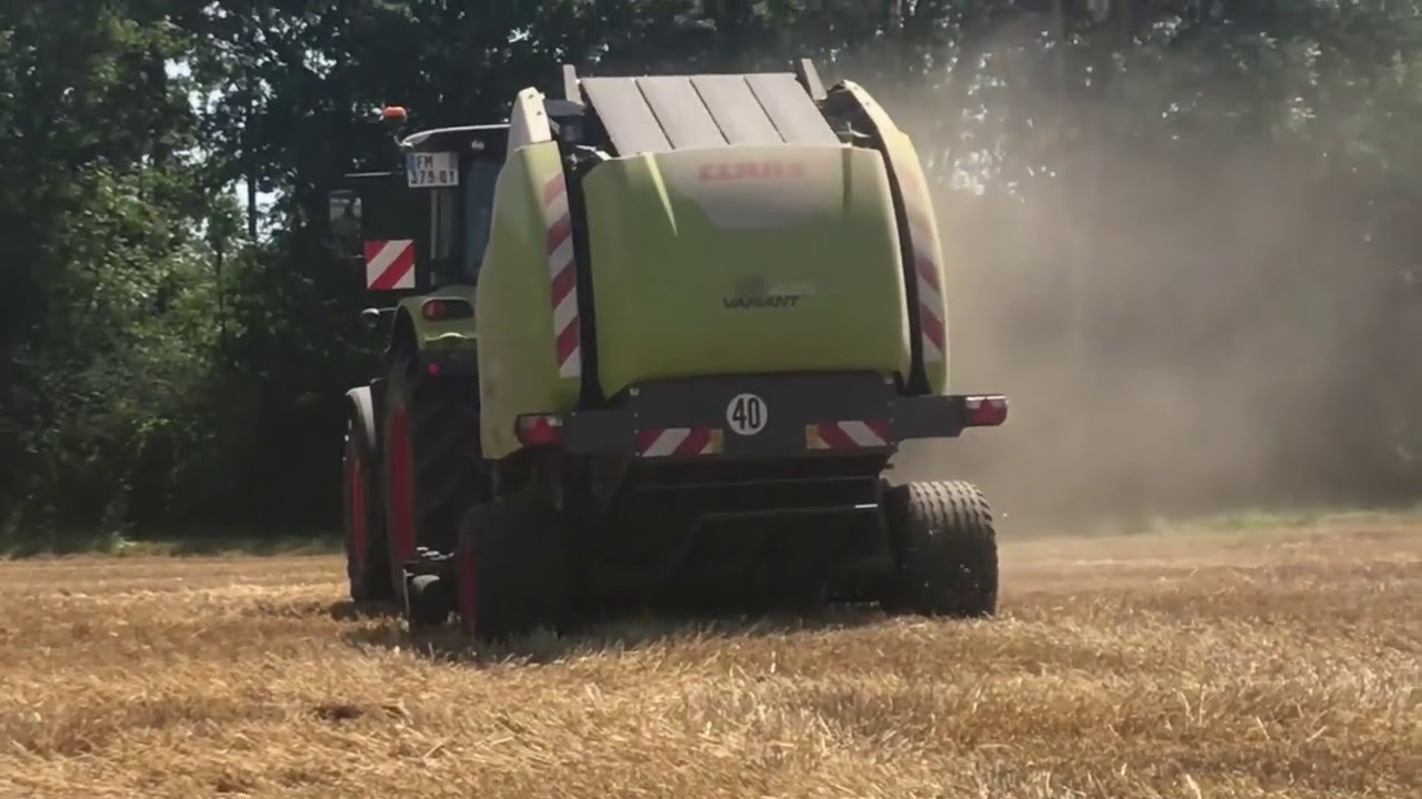 Pressage de la paille 2020