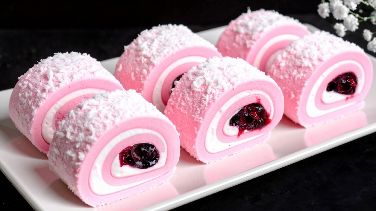 Мilch und Beeren mischen! Dieses Dessert ohne Backen ist einfach zuzubereiten!