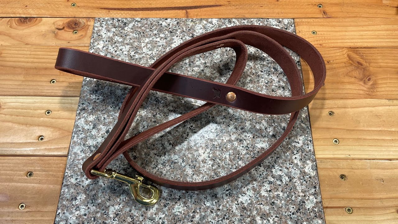 How To Make A Leather Dog Leash