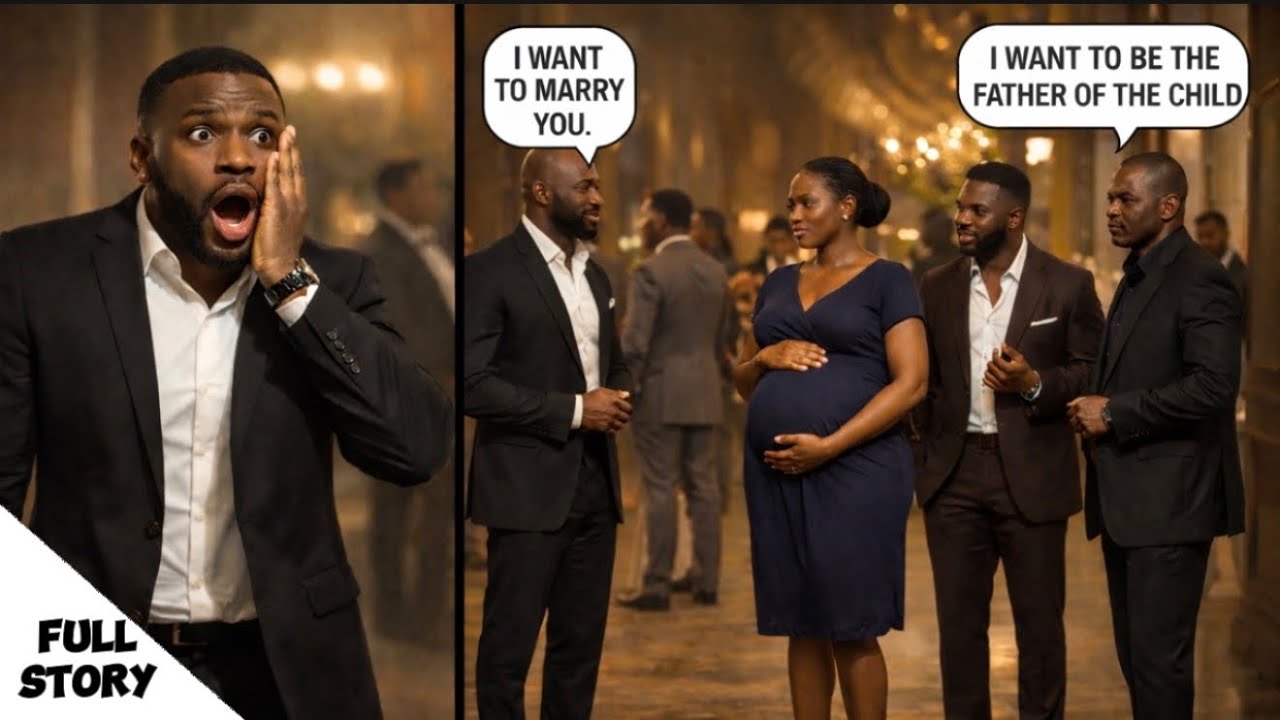 HE DENIED HIS PREGNANT WIFE IN PUBLIC BUT WAS SHOCKED WHEN 3 BILLIONAIRES DECLARED INTEREST IN HER