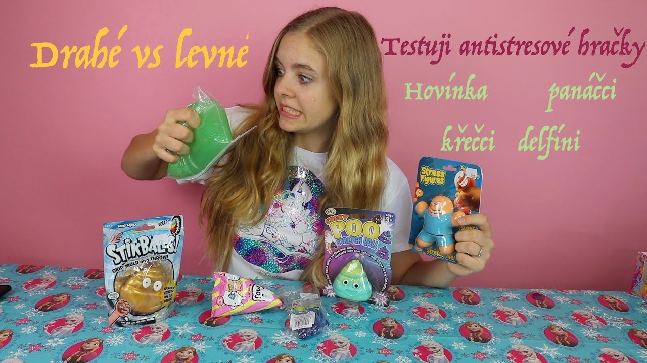 Testuji antistresové hračky - squishy toys    /LEA
