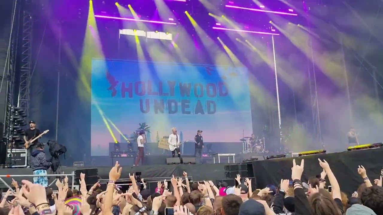 Hollywood Undead - Another way out, 9.6.2023, live in Hradec Králové, Rock for people