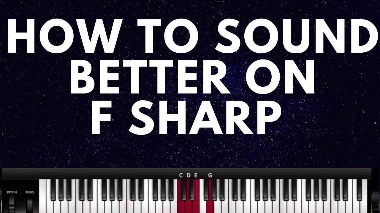 HOW TO SOUND BETTER ON F SHARP PART 2 - (Instructor - Caleb Fadhili)