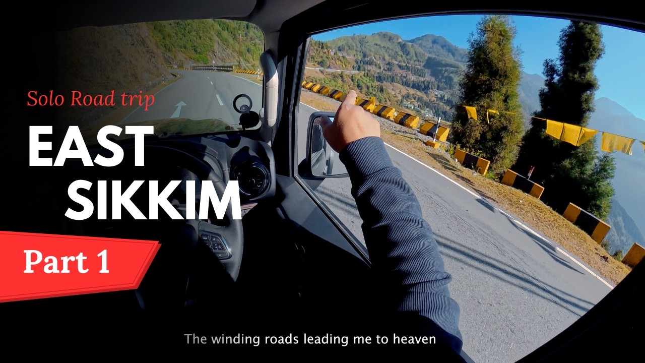 Thar Roxx Conquers East Sikkim : POV Drive from Gangtok to Tsomgo Lake. Part 1 of 3.