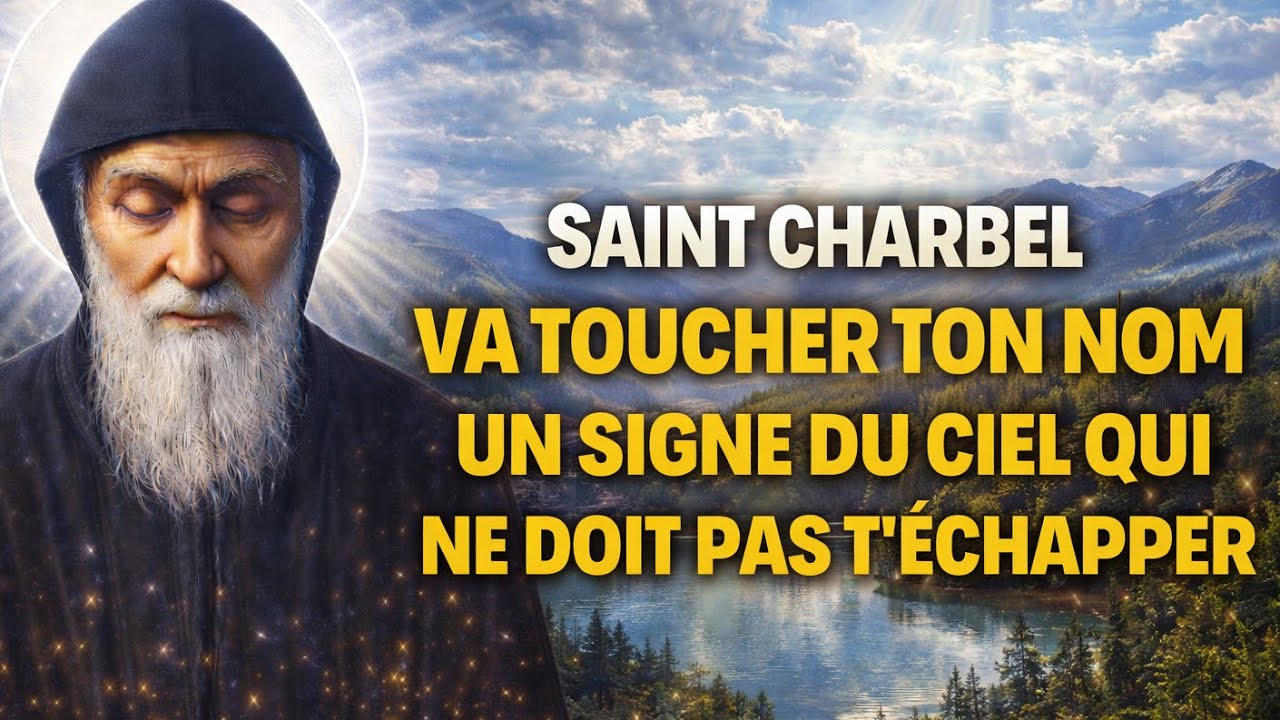 🤲 MET TON NOM DANS CETTE PRIÈRE À SAINT CHARBEL ET ATTENDS LE SIGNE DU CIEL 💫