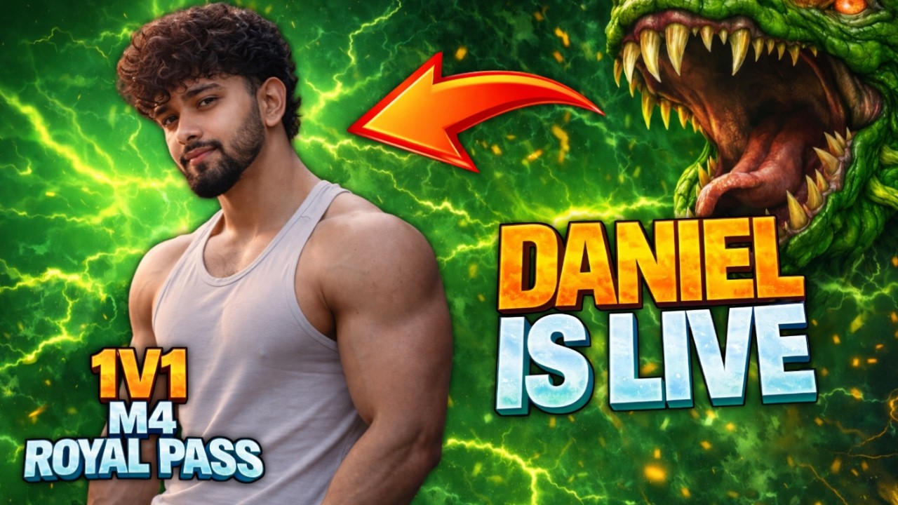 BGMI LIVE Rank Push 🏆 High Kill Gameplay | DanielIsLive #pubglive  #shortsfeed  #shortslive