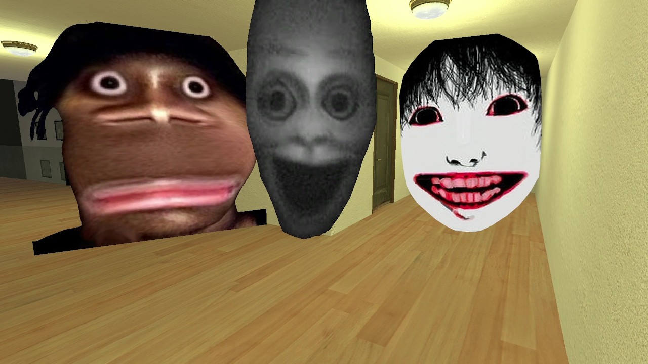 unlimited nextbots in big maze garrys mod snpc #snpc