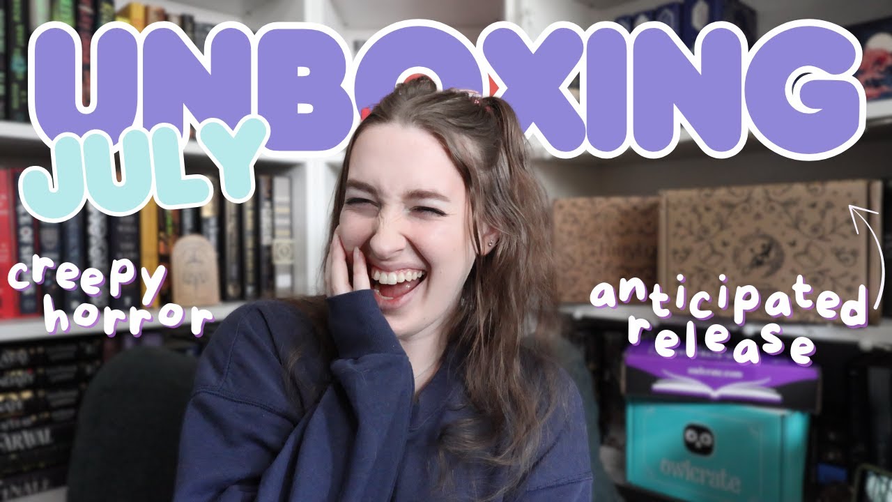 july book subscription unboxing | evernight, scariest owlcrate art, & fairyloot
