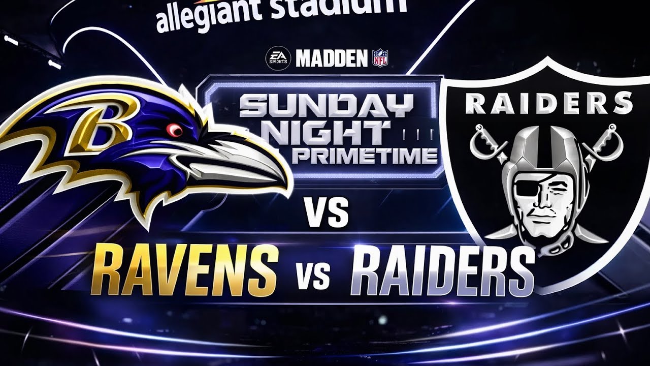 Madden NFL 26 superstar week 14 showdown in allegiants stadium VS Baltimore Ravens