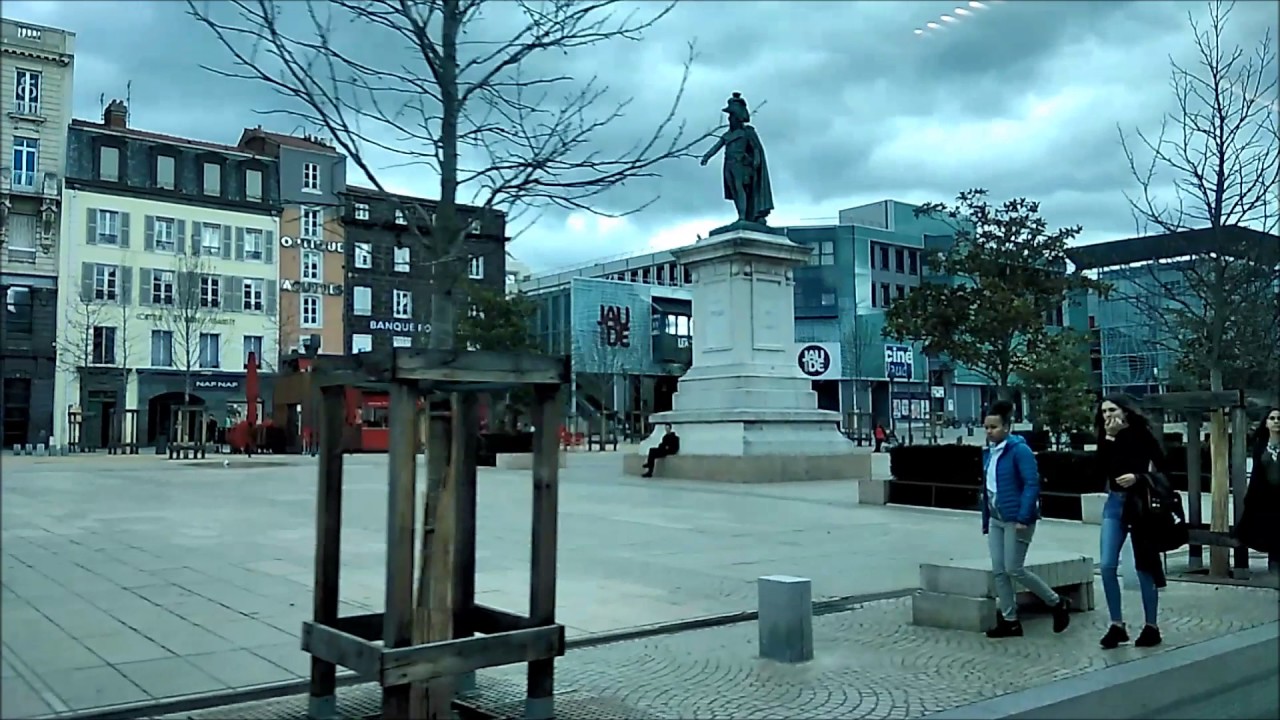 Place De Jaude - Clermont Ferrand France | View From within the ElectricTram
