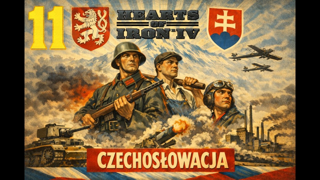 Hearts of Iron IV - Czechosłowacja #11 [#pl #gameplay]