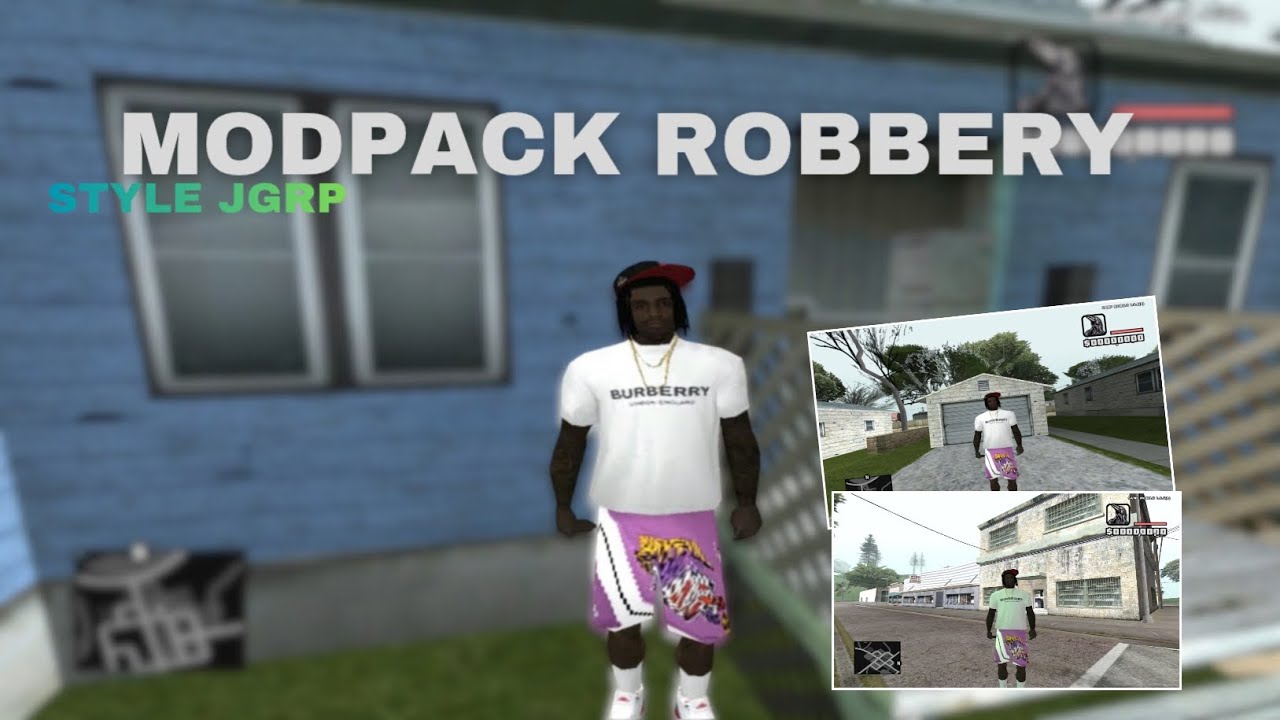 modpack robbery v1 #sampmobile #gta #gtasanandreas #jgrpstyle