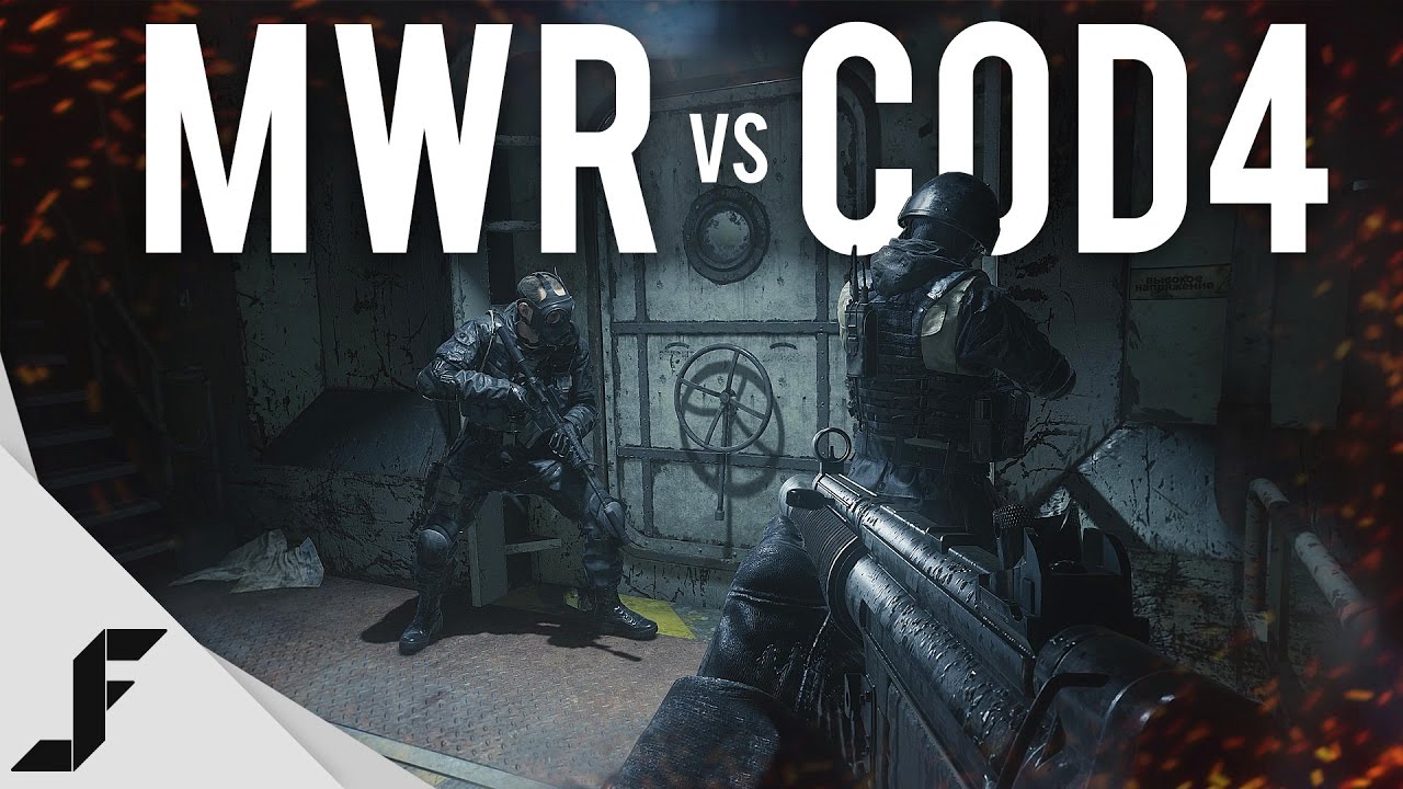 Modern Warfare Remastered vs COD4 - 4K 60FPS