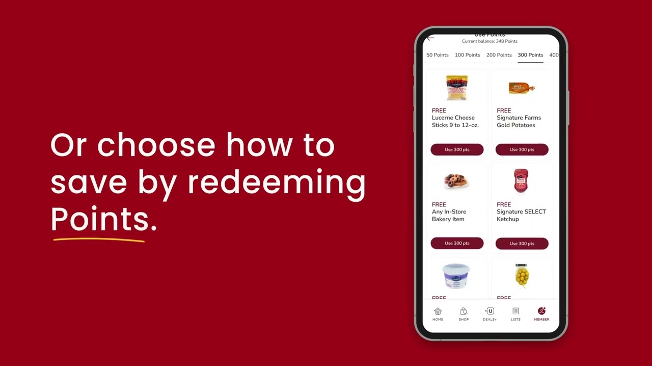 Find grocery deals in the Safeway app, right at your fingertips.