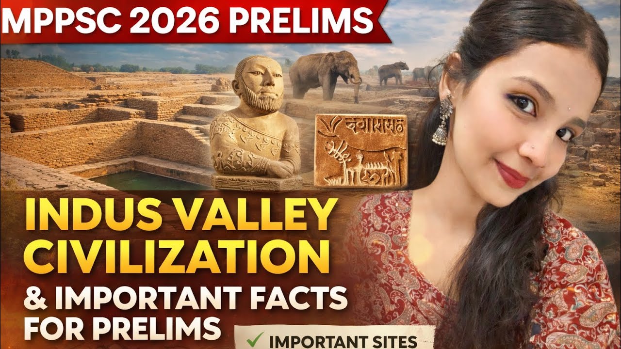  Episode 1 🔥 Prelims  Booster : INDUS VALLEY CIVILISATION | important findings | FACTS 