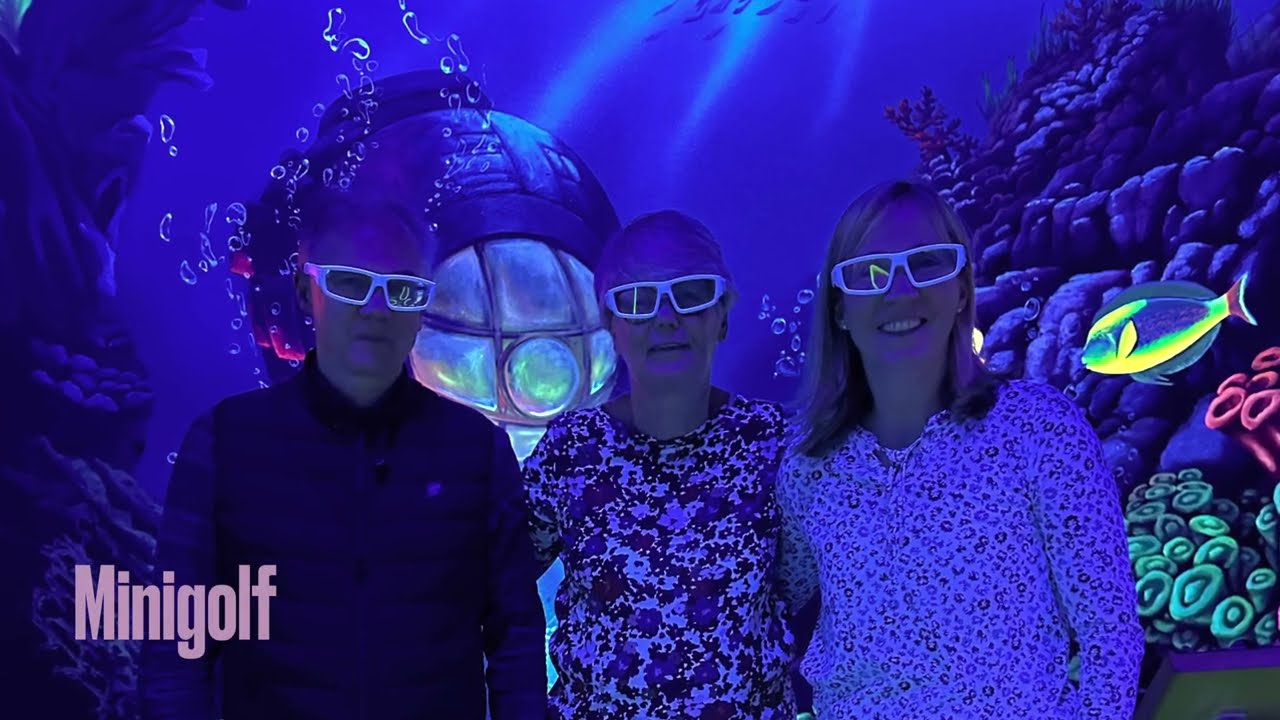 Blacklight Zone | 3D Schwarzlicht Minigolf