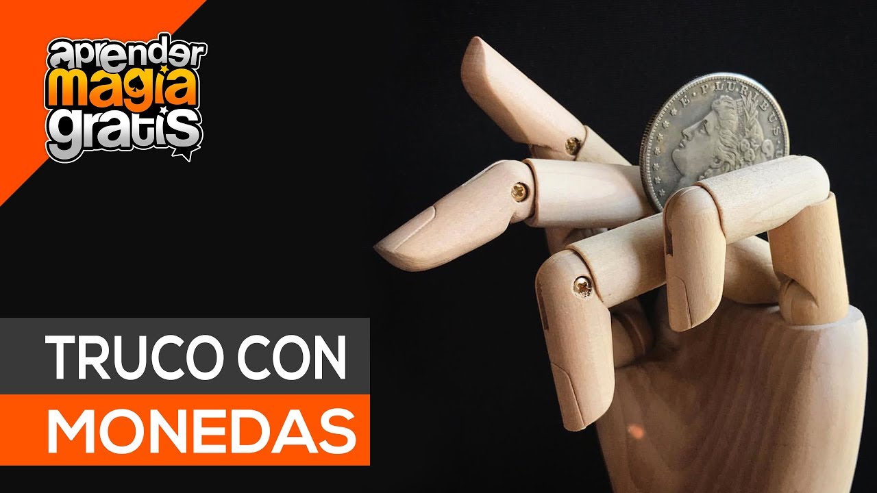 Increible truco de magia con monedas | Aprender magia gratis