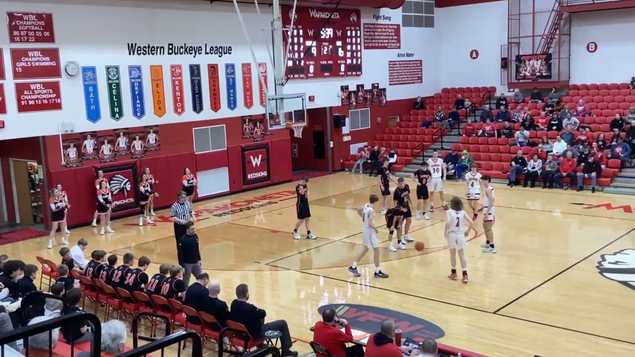 Coldwater Cavaliers JV Basketball 23-24 vs Wapakoneta