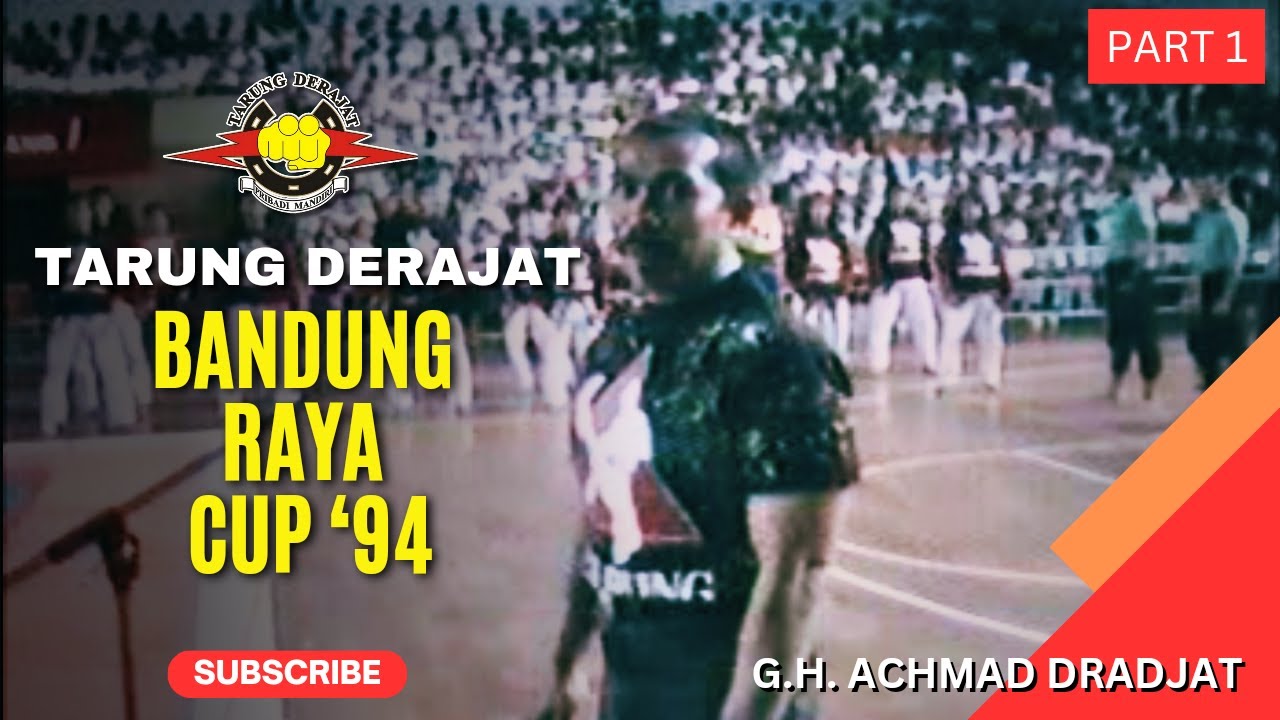 KEJUARAAN TARUNG DERAJAT -  BANDUNG RAYA CUP '94 #tarungderajat
