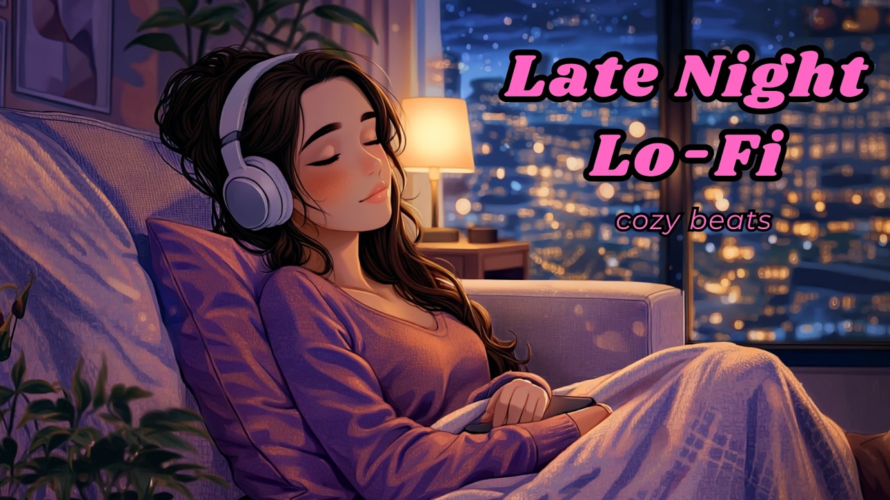 🌙 Night Wind Down | Cozy Lo-Fi Beats for Relaxing, Unwinding & Late Nights (2 Hours)