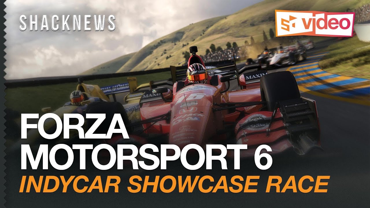 FORZA MOTORSPORT 6 - IndyCar Showcase race @ Indianapolis Motor Speedway