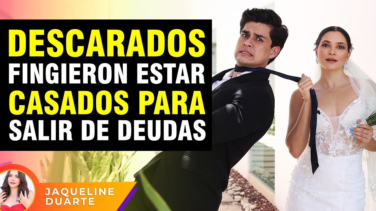 Estos descarados fingieron estar casados para salir de deuda