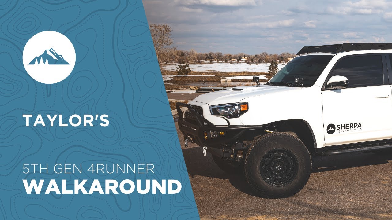 Taylor's Overland Built 5th Gen 4Runner - Walkaround