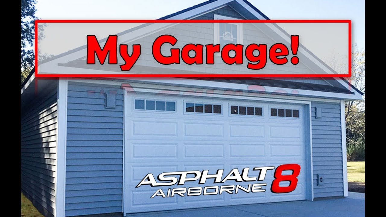 Asphalt 8 - My Garage after 20 months of intense playing