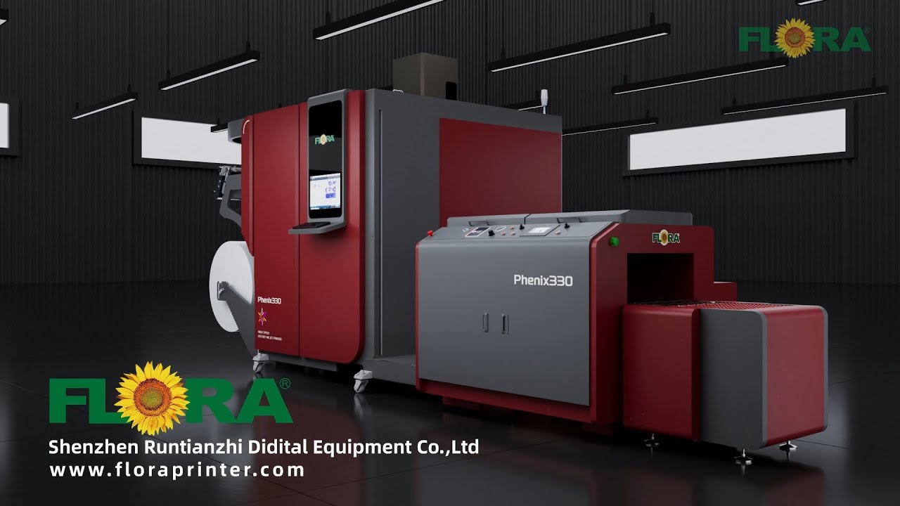 How FLORA Phenix 330C Digital  Inkjet Publish Graphic Printer & Industrial Pinting Solutions Works?
