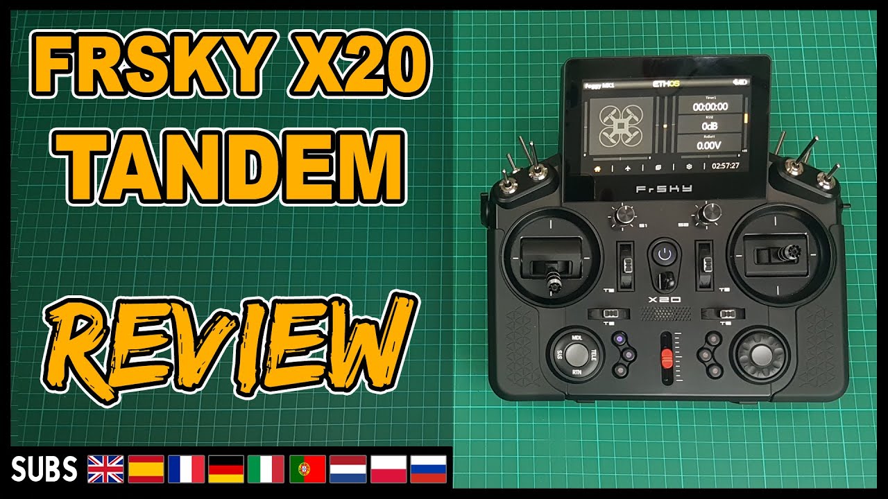 Frsky X20 TANDEM Hall Sensor Gimbals - Dual-Band RF Radio Review