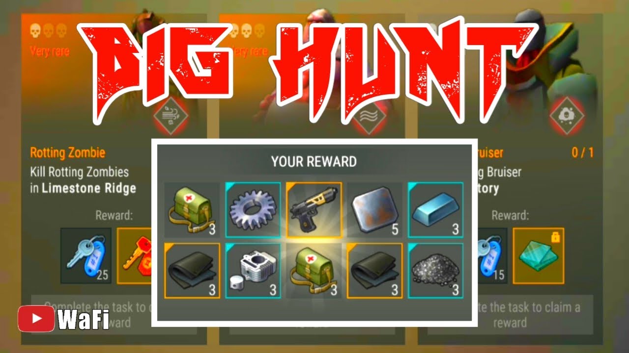 Big Hunt Event #3 Premium Reward Last Day on Earth