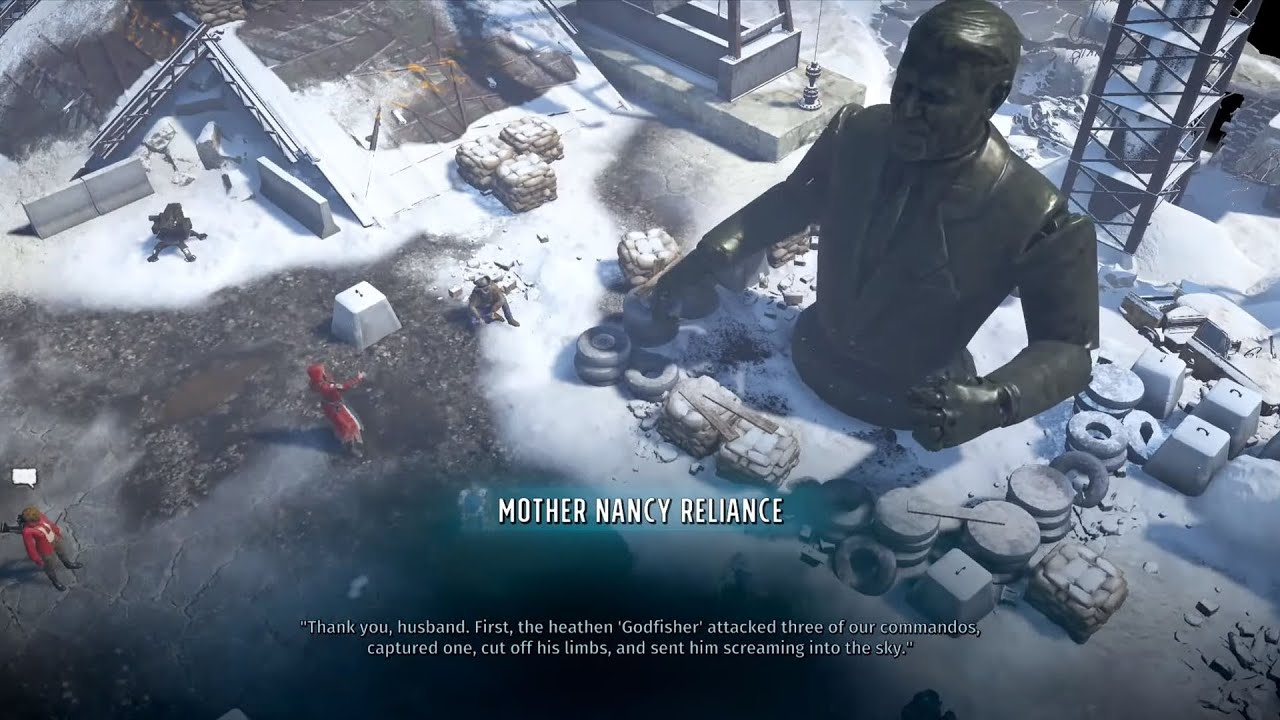 Wasteland 3 God President Reagan's Harem