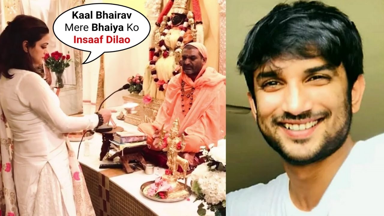 Sushant Singh Rajput Young Sister Shweta Singh Kirtti Did Kaal Bhairav Puja For SSR 