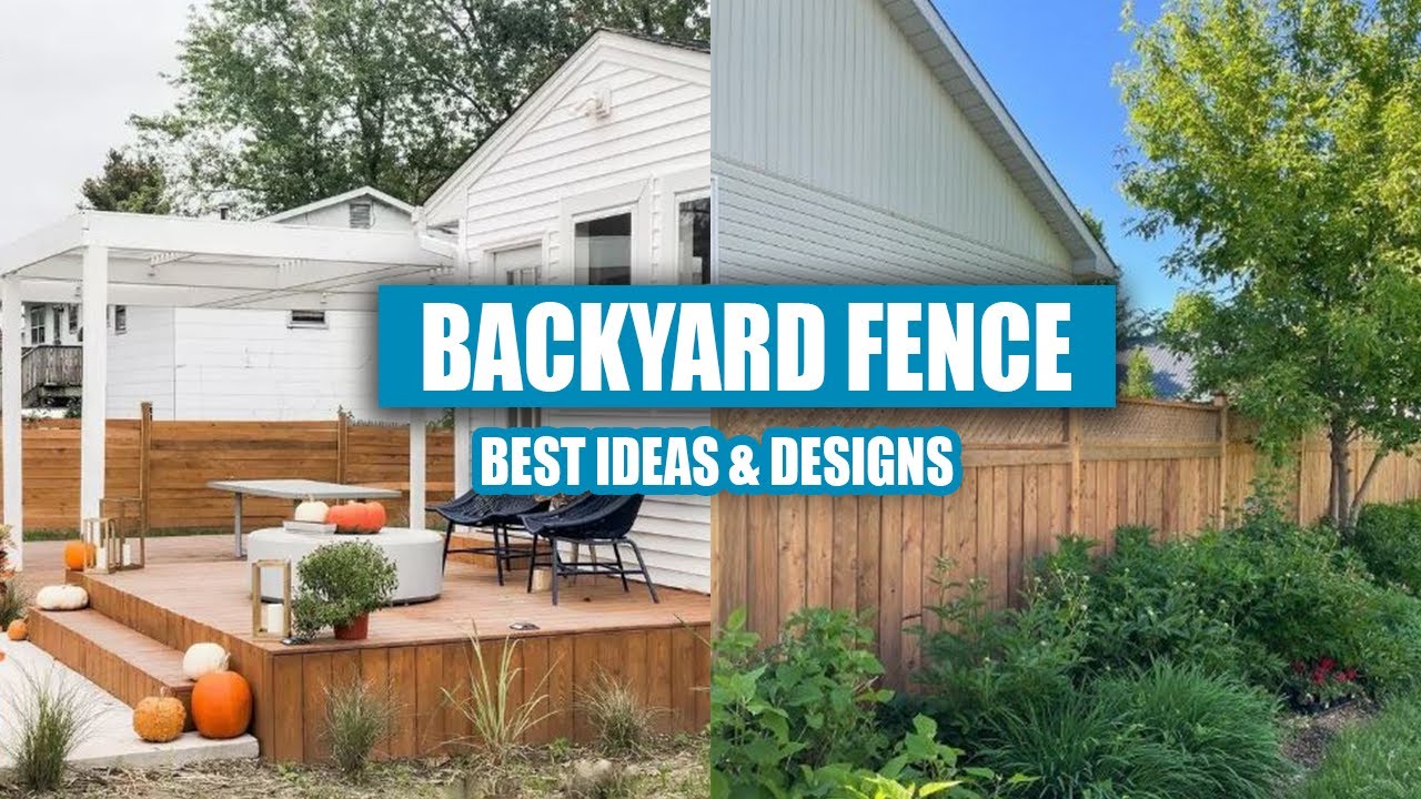 Backyard Fence Ideas to Instantly UPGRADE Your Yard
