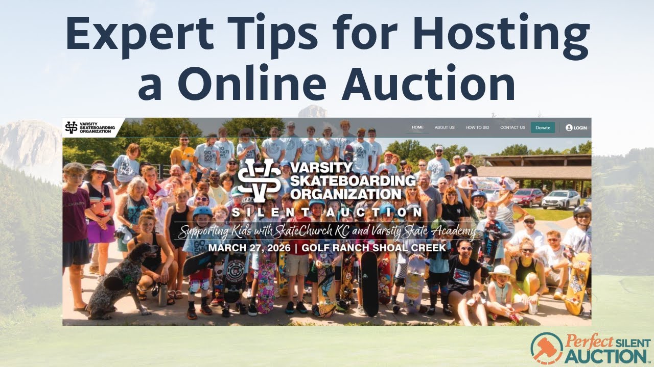 Expert Tips for Hosting a High-Performing Online Auction