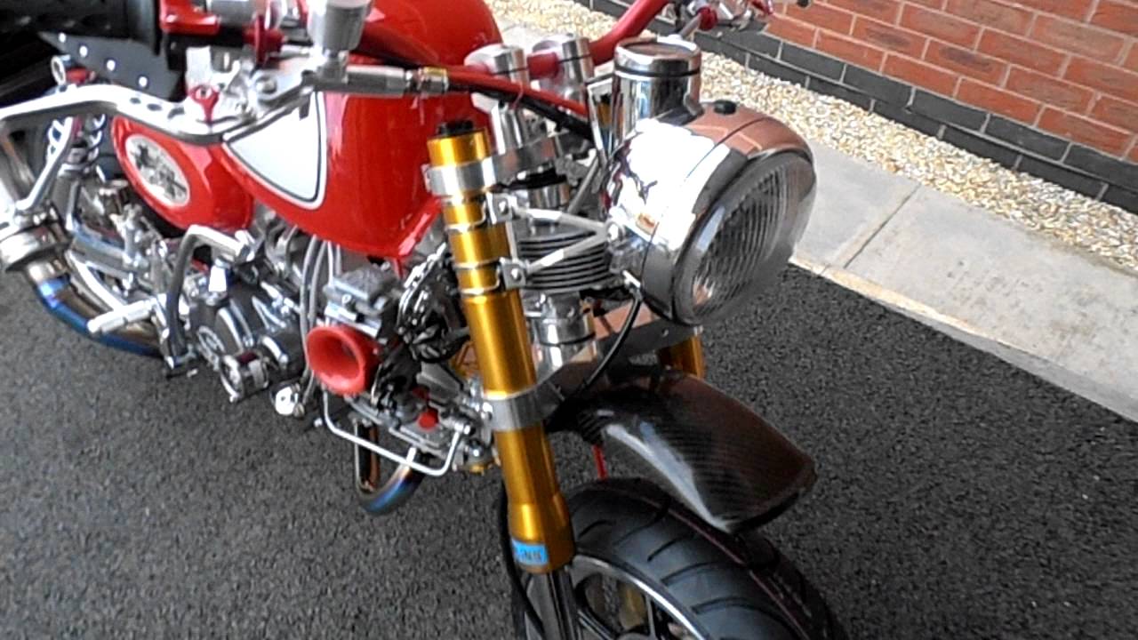 Monkey bike modified 28bhp ooracing over racing