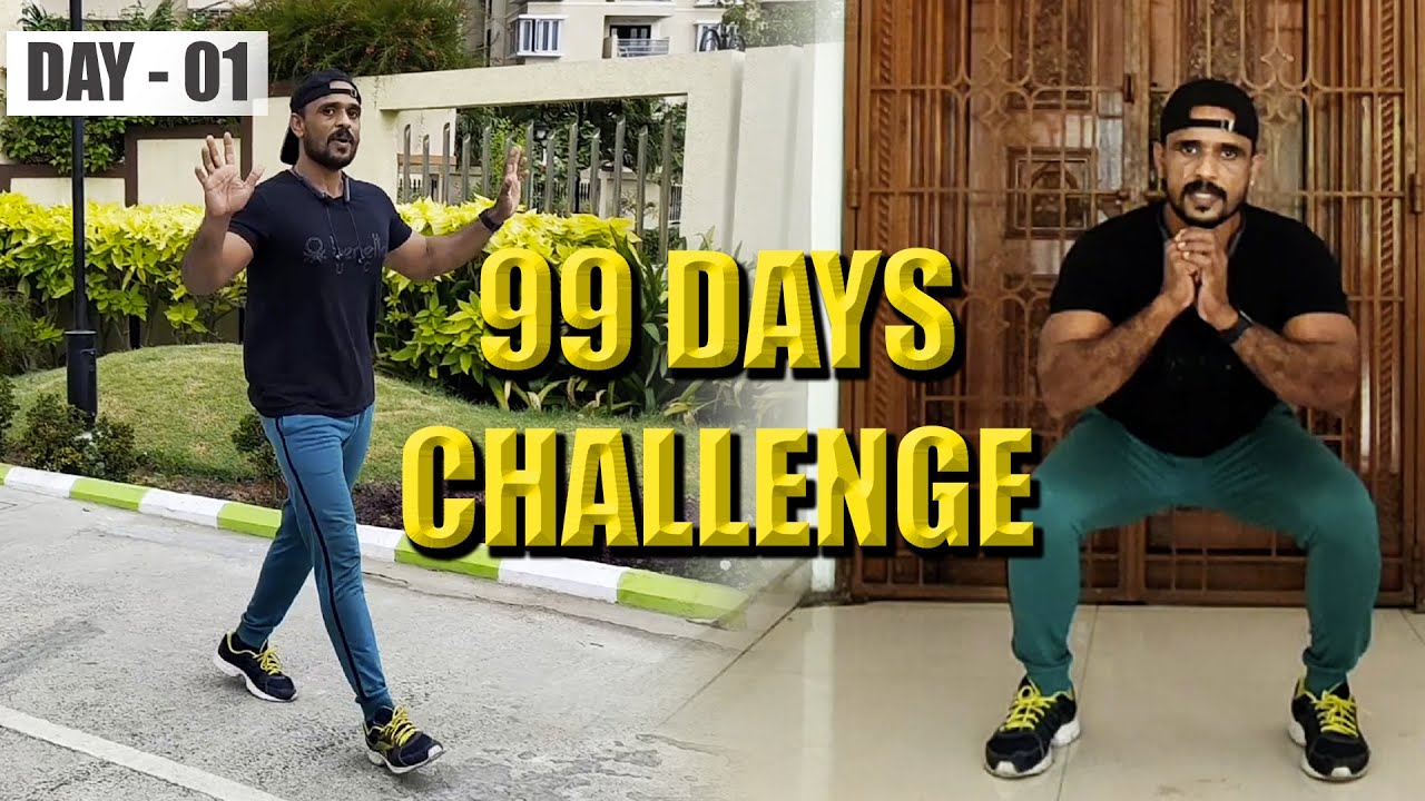 DAY-01 | 99 Days Challenge for Why ? | Warm-up, Walking & Cool down Stretches | RD Fitness | Tamil
