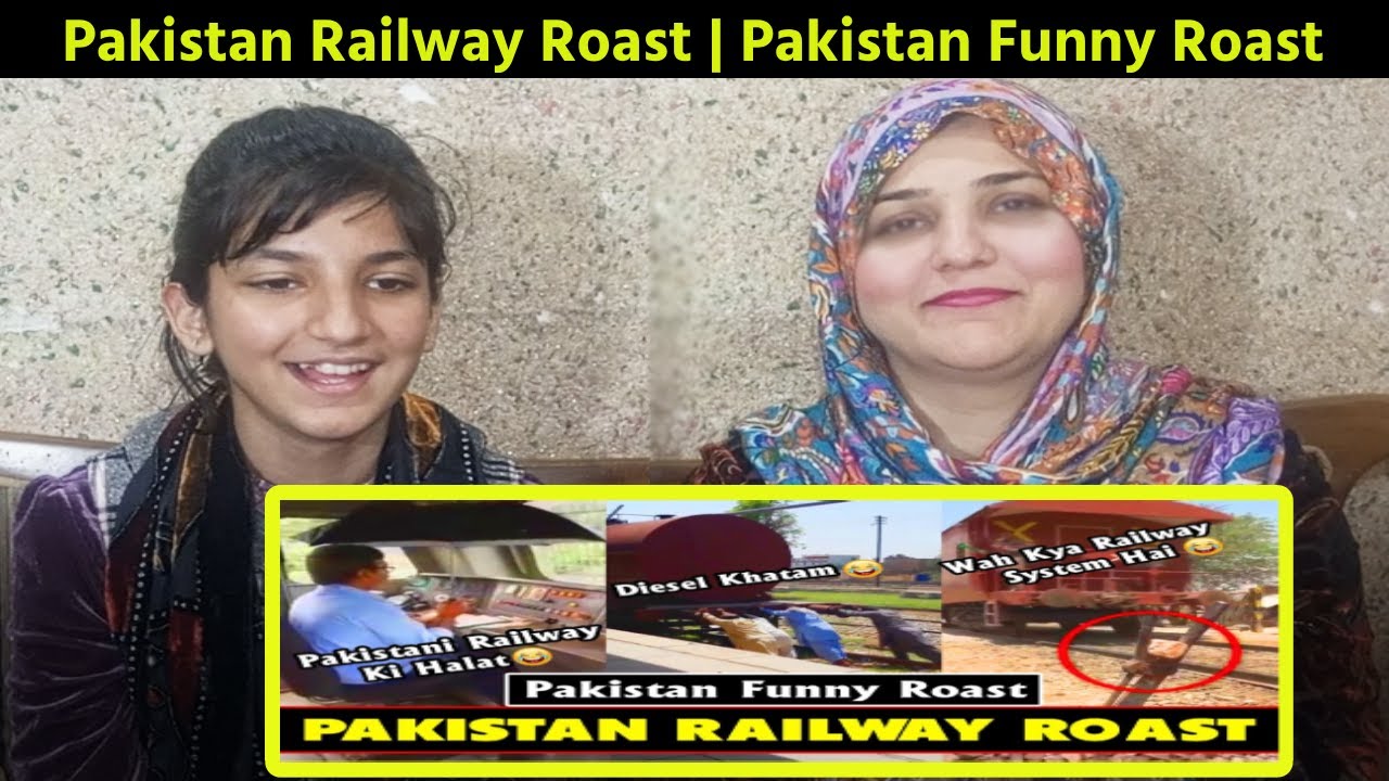 Pakistan Railway Roast | Pakistan Funny Roast | Pakistan Funny Railway REACTION