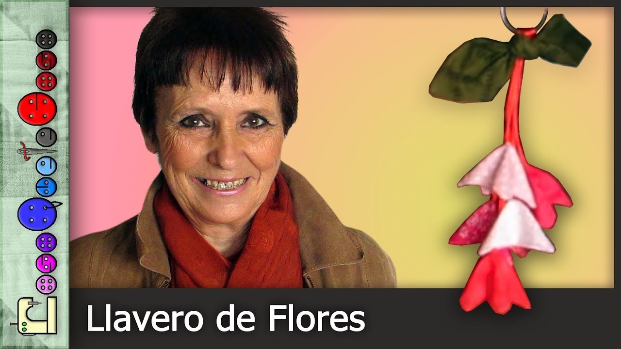 Cómo hacer un Llavero de Flores [Tutorial]