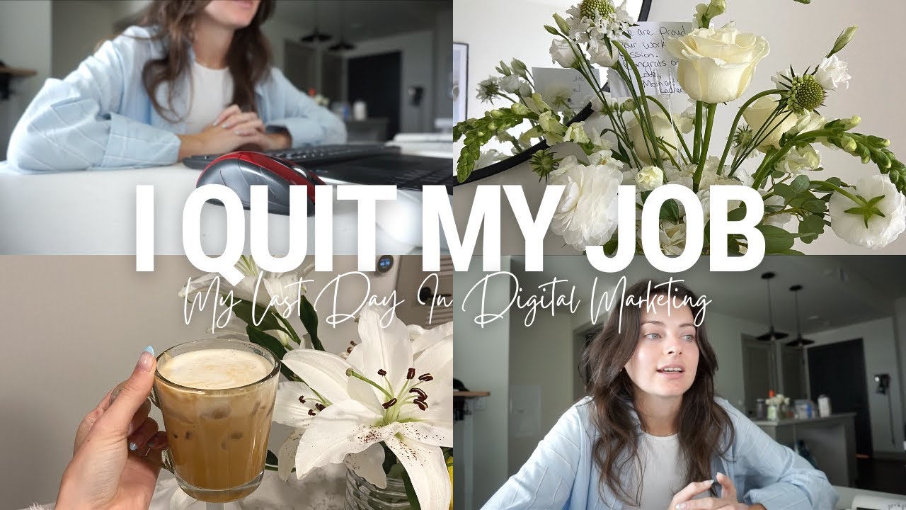 I QUIT MY JOB... | Why I Quit + My Last Day Of Work!