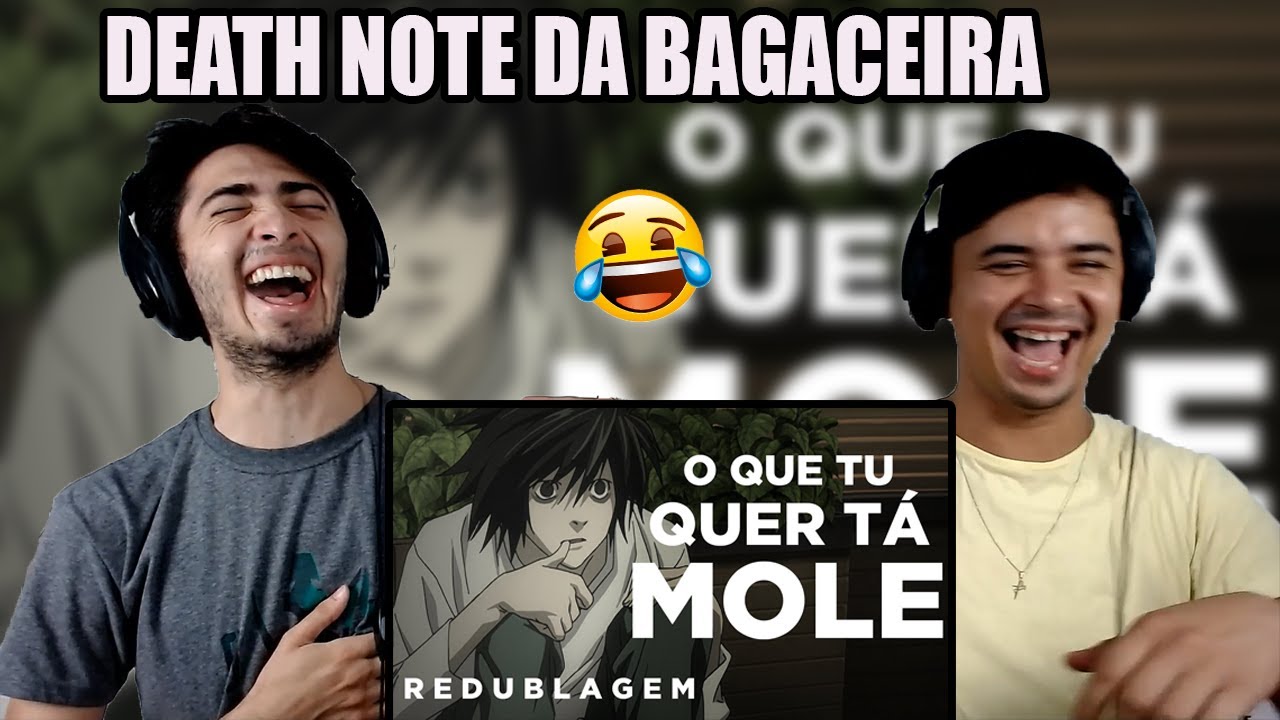REACT Death Note da Bagaceira (Paródia Redublagem)