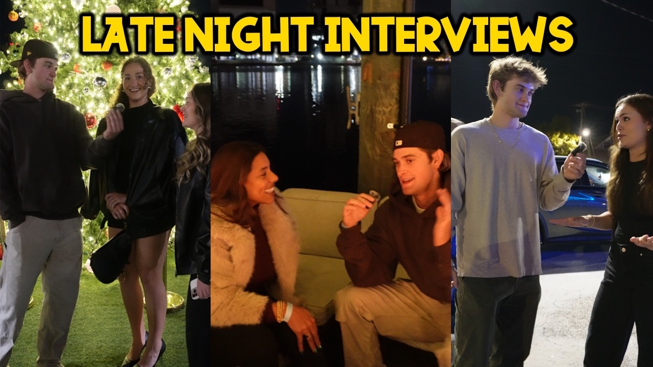 LATE NIGHT INTERVIEWS