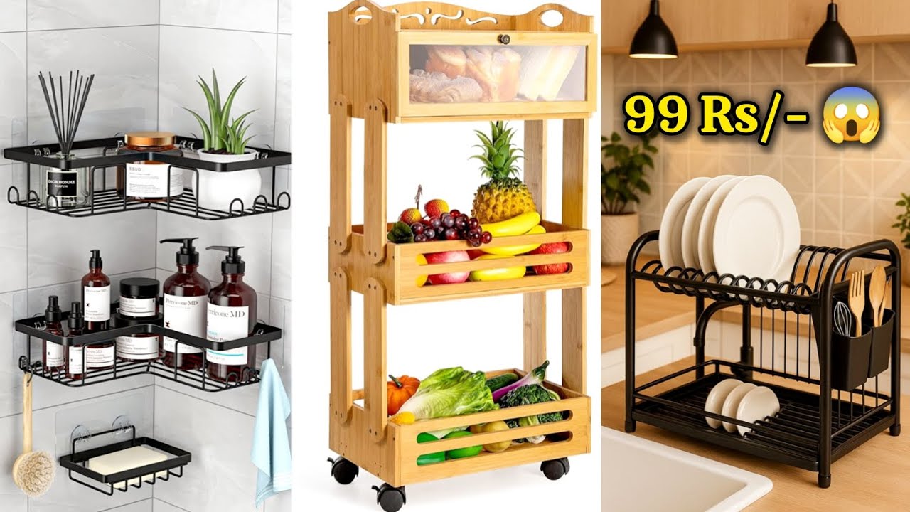 आंखे बंद करके भी खरीद सकते हैं ये 50 Items🔥🤯 Meesho 50 Kitchen items 😋 #kitchen #amazon #flipkart