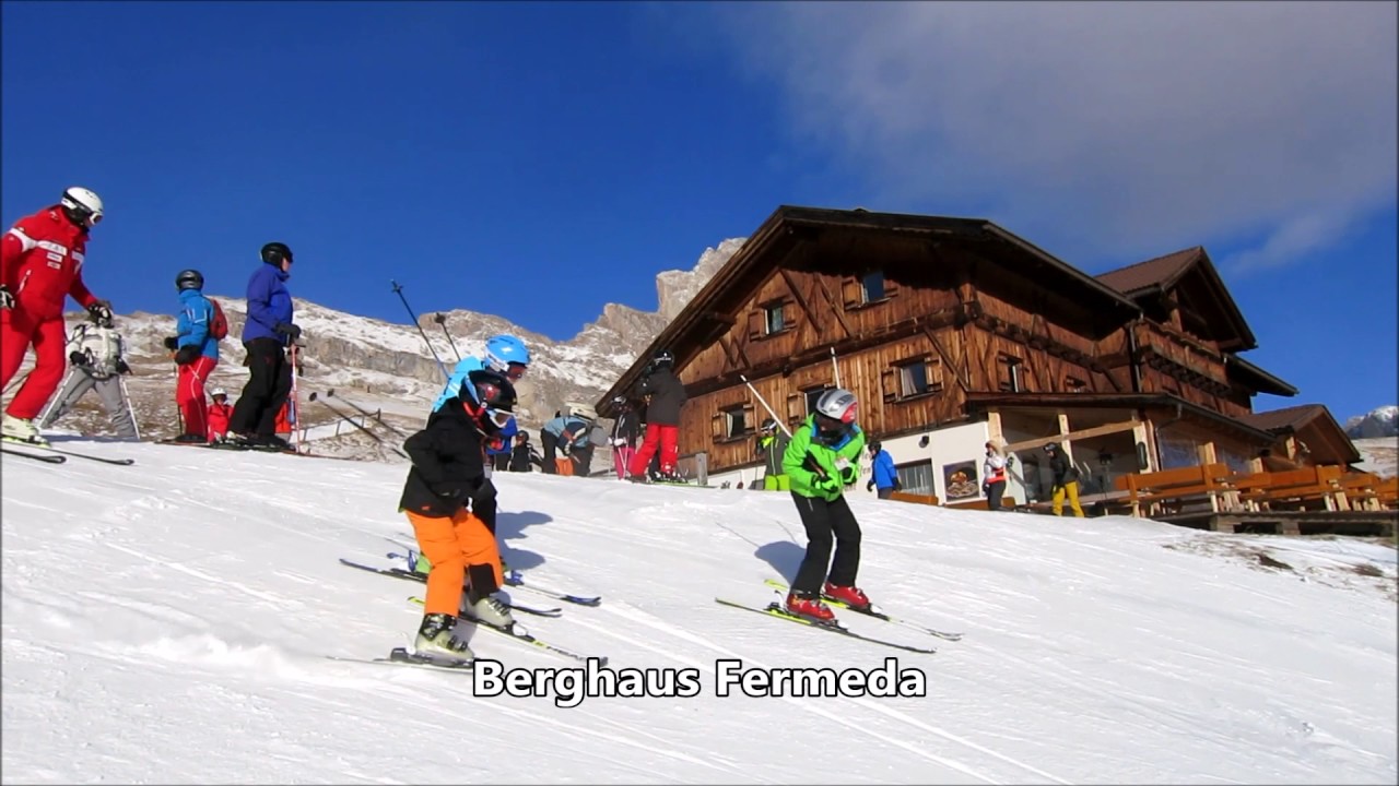 Skiën naar Col Raiser/Seceda - Dolomiti Superski 2017-01