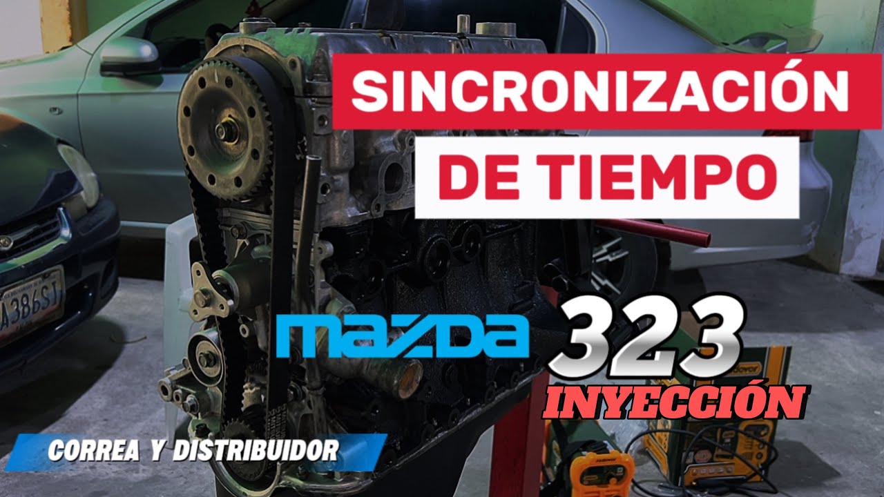 Tiempo de Mazda 323 INYECCIÓN | Instalación del distribuidor