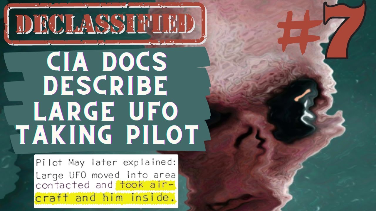 Pilot flies inside of UFO | Declassified CIA File Analysis | Overview #7