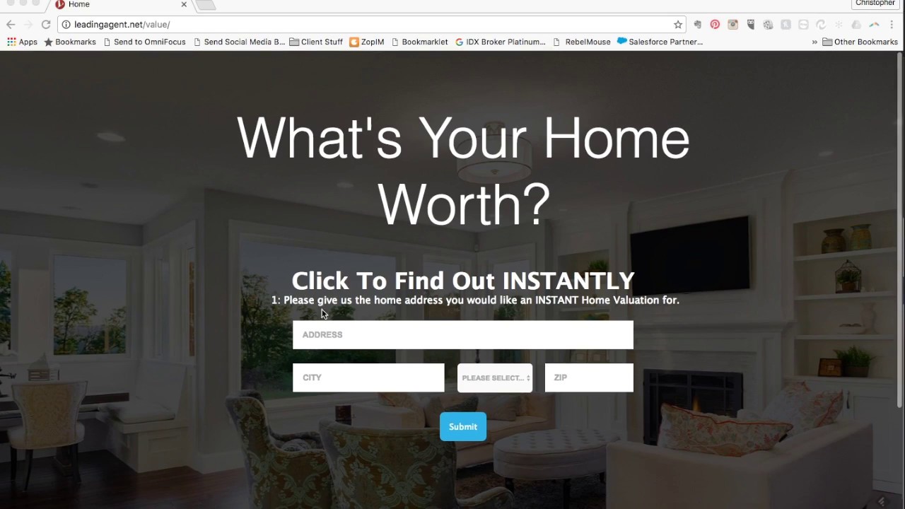 Online Home Valuation Movie