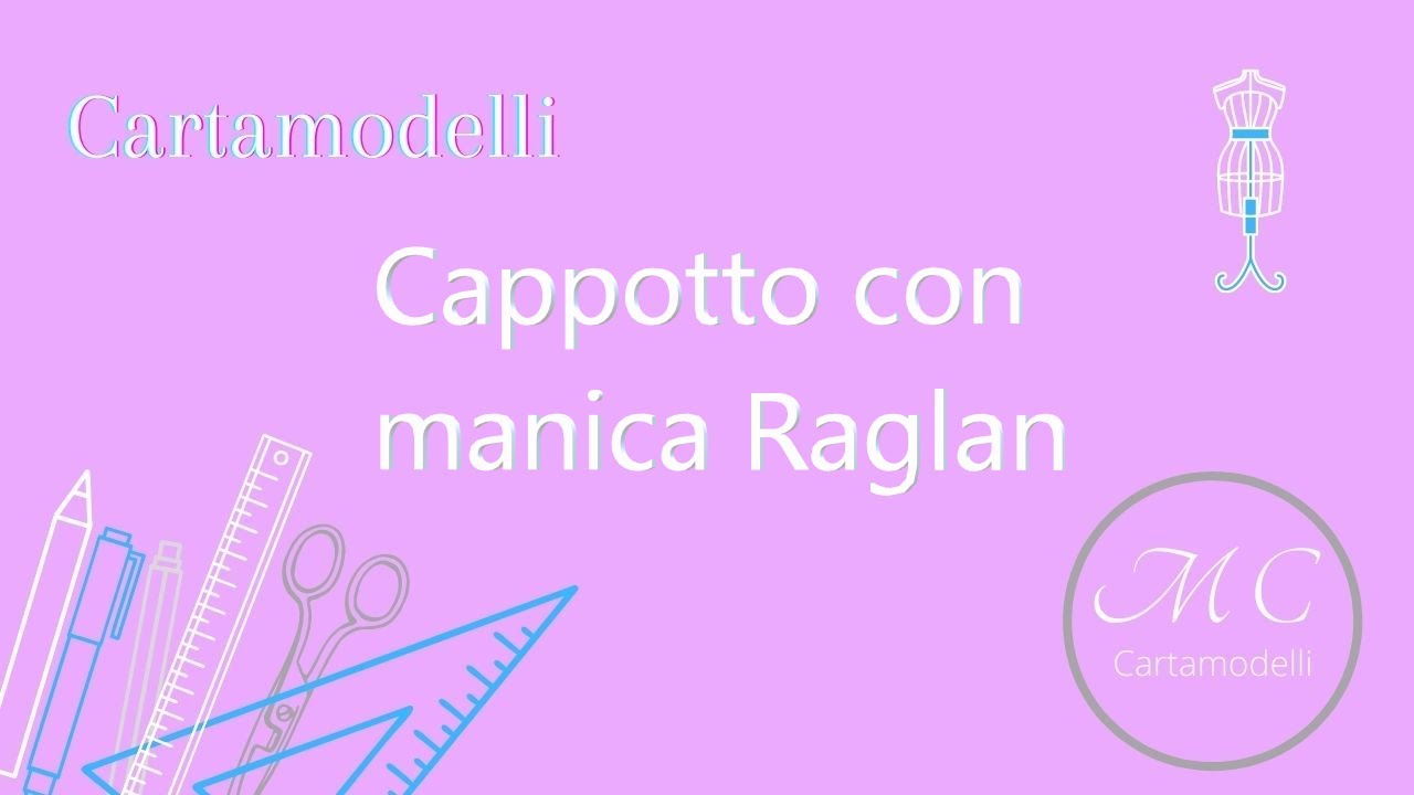 Cappotto manica raglan