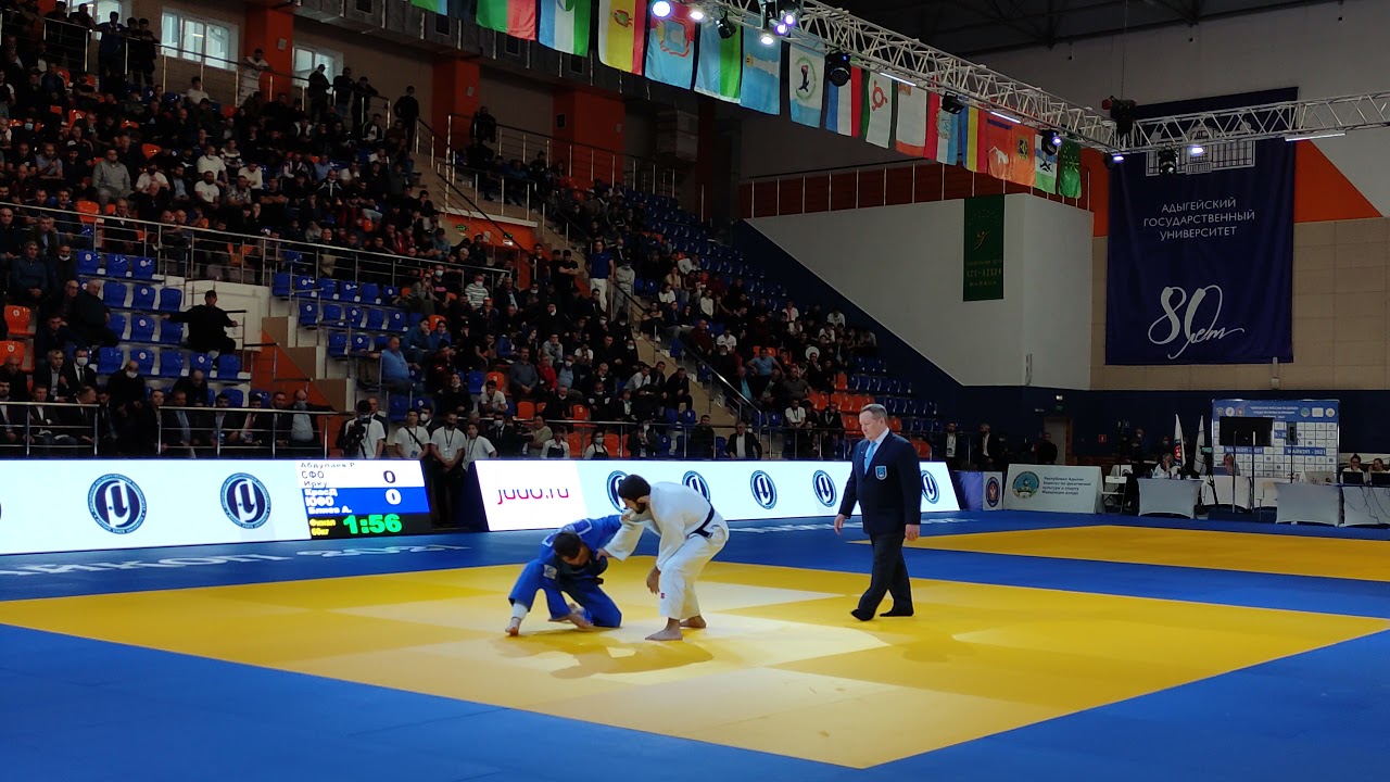 Абдулаев vs. Блиев ФИНАЛ 60 кг. Чемпионат России по дзюдо в Майкопе 2021