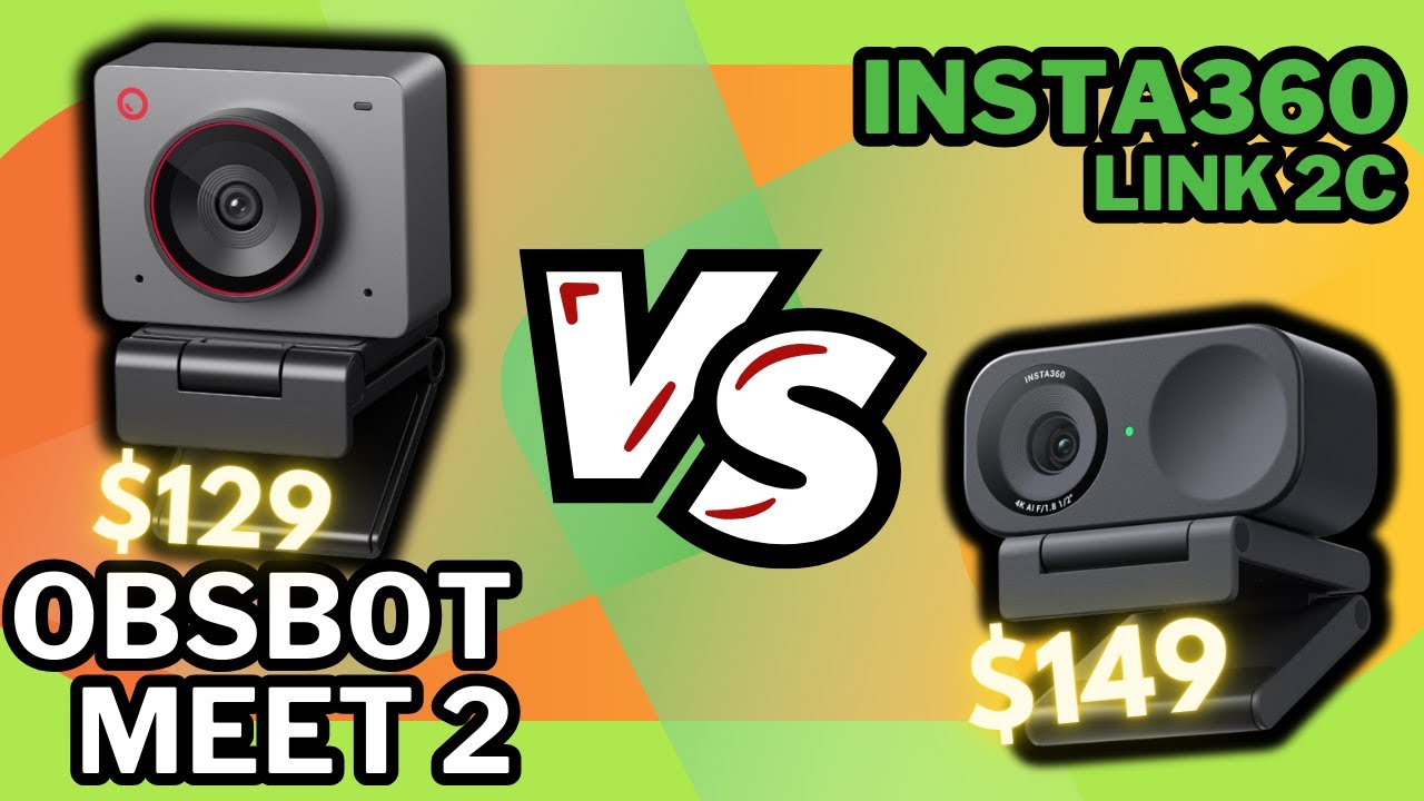 OBSBOT Meet 2 vs Insta360 Link 2C The Budget Busters Showdown